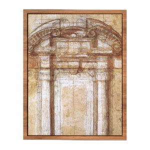 Study for Porta Pia By Michelangelo Buonarroti