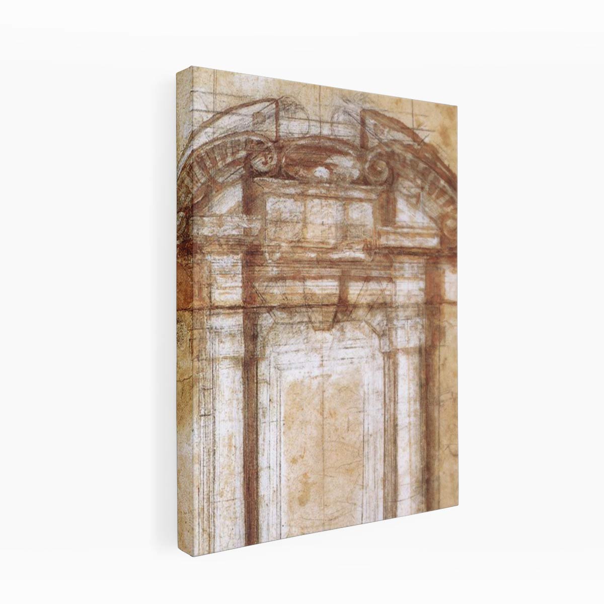 Study for Porta Pia By Michelangelo Buonarroti