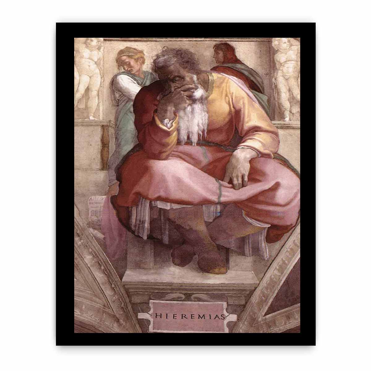 Jeremiah By Michelangelo Buonarroti