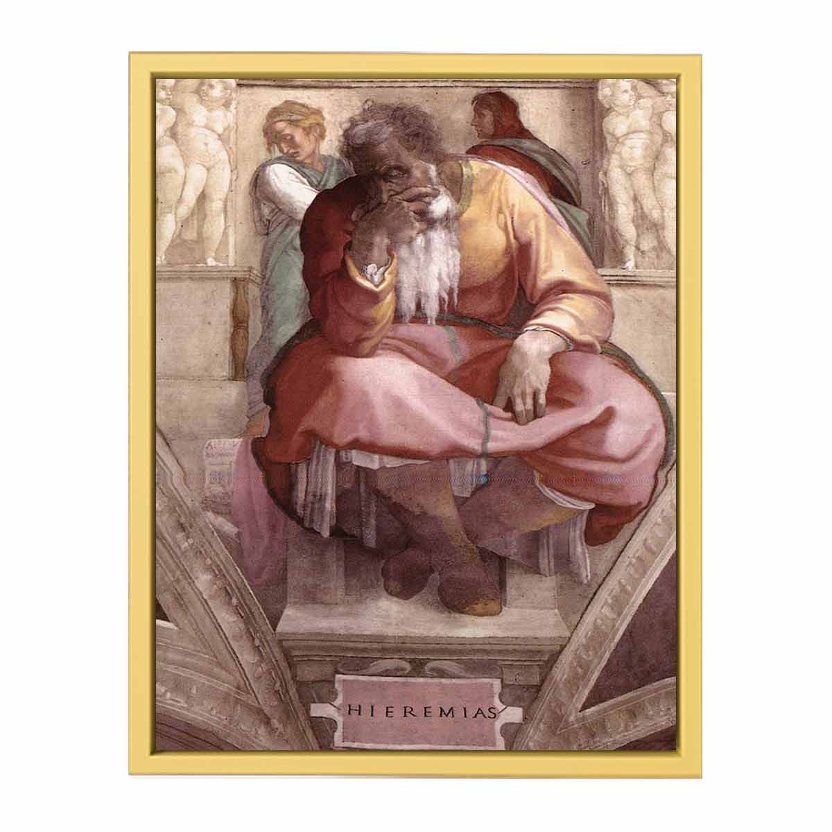 Jeremiah By Michelangelo Buonarroti