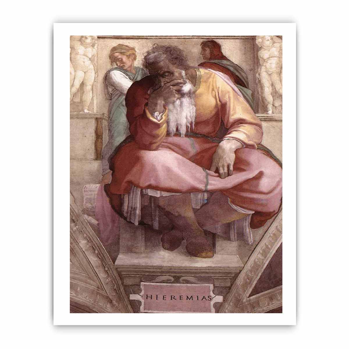 Jeremiah By Michelangelo Buonarroti
