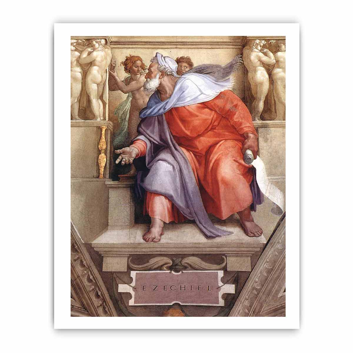 Ezekiel By Michelangelo Buonarroti