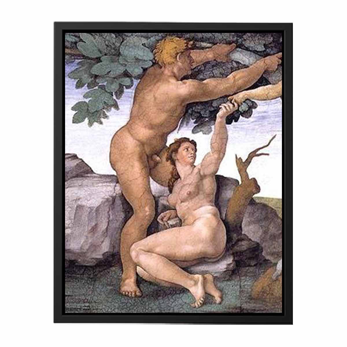 The Fall and Expulsion from Paradise By Michelangelo Buonarroti