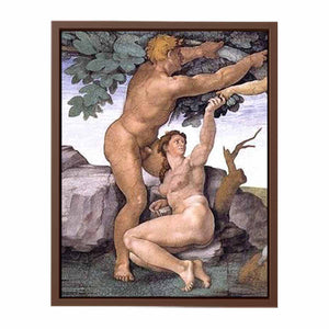 The Fall and Expulsion from Paradise By Michelangelo Buonarroti