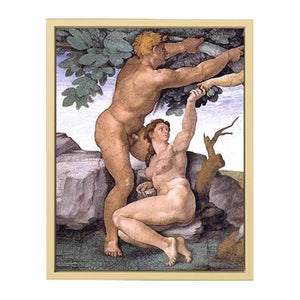 The Fall and Expulsion from Paradise By Michelangelo Buonarroti