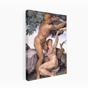 The Fall and Expulsion from Paradise By Michelangelo Buonarroti