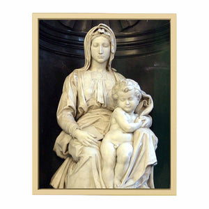 Madonna and Child' By Michelangelo Buonarroti