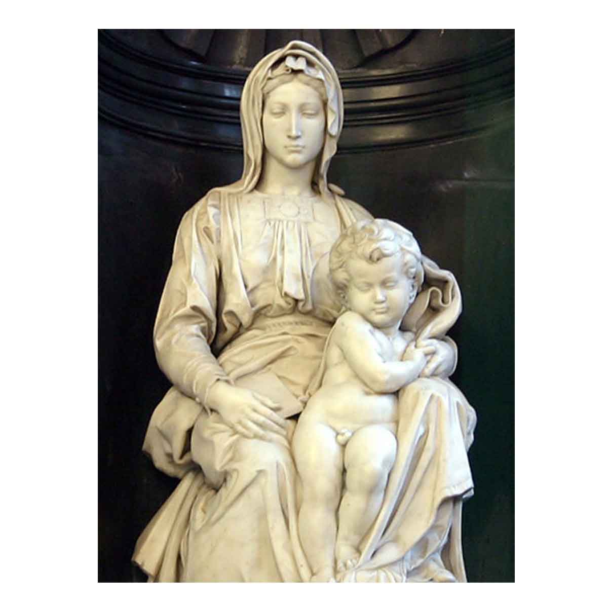 Madonna and Child' By Michelangelo Buonarroti
