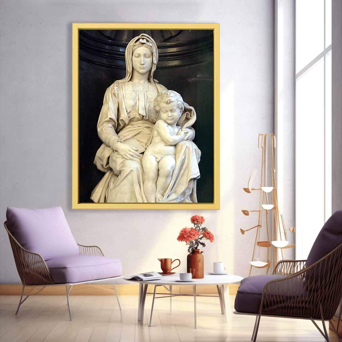 Madonna and Child' By Michelangelo Buonarroti