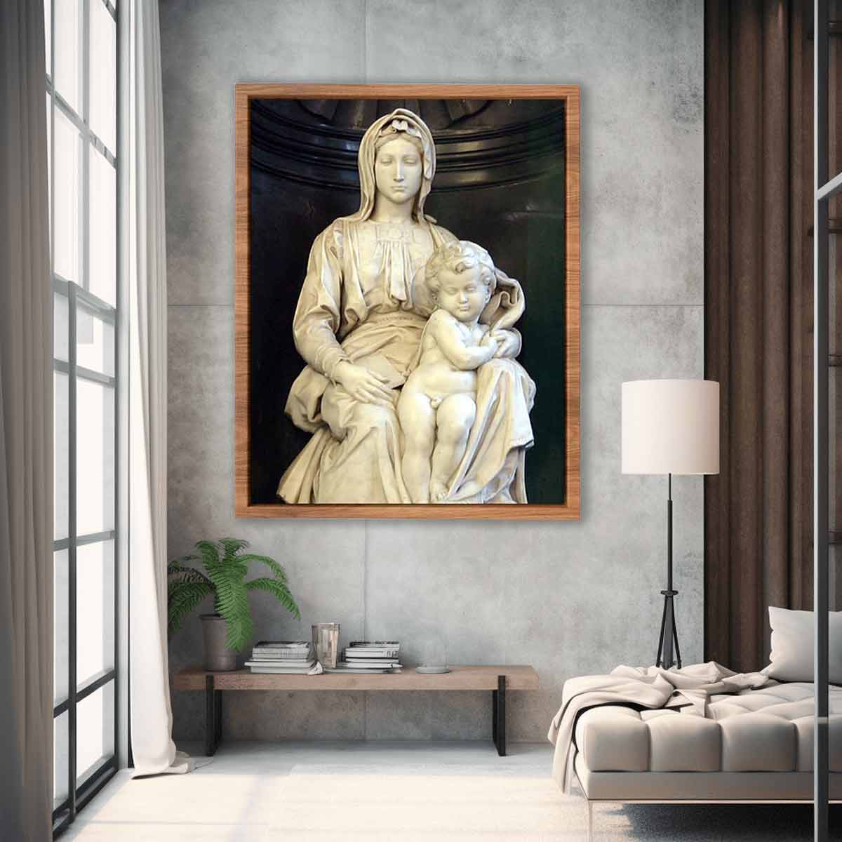 Madonna and Child' By Michelangelo Buonarroti