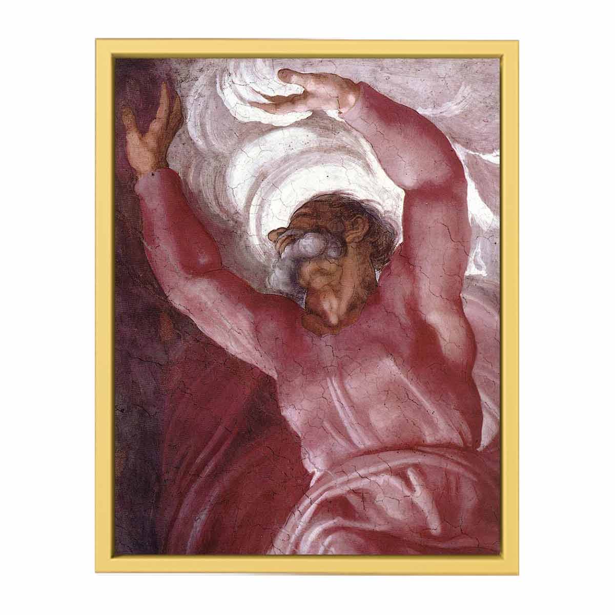 Separation of Light from Darkness (detail) By Michelangelo Buonarroti