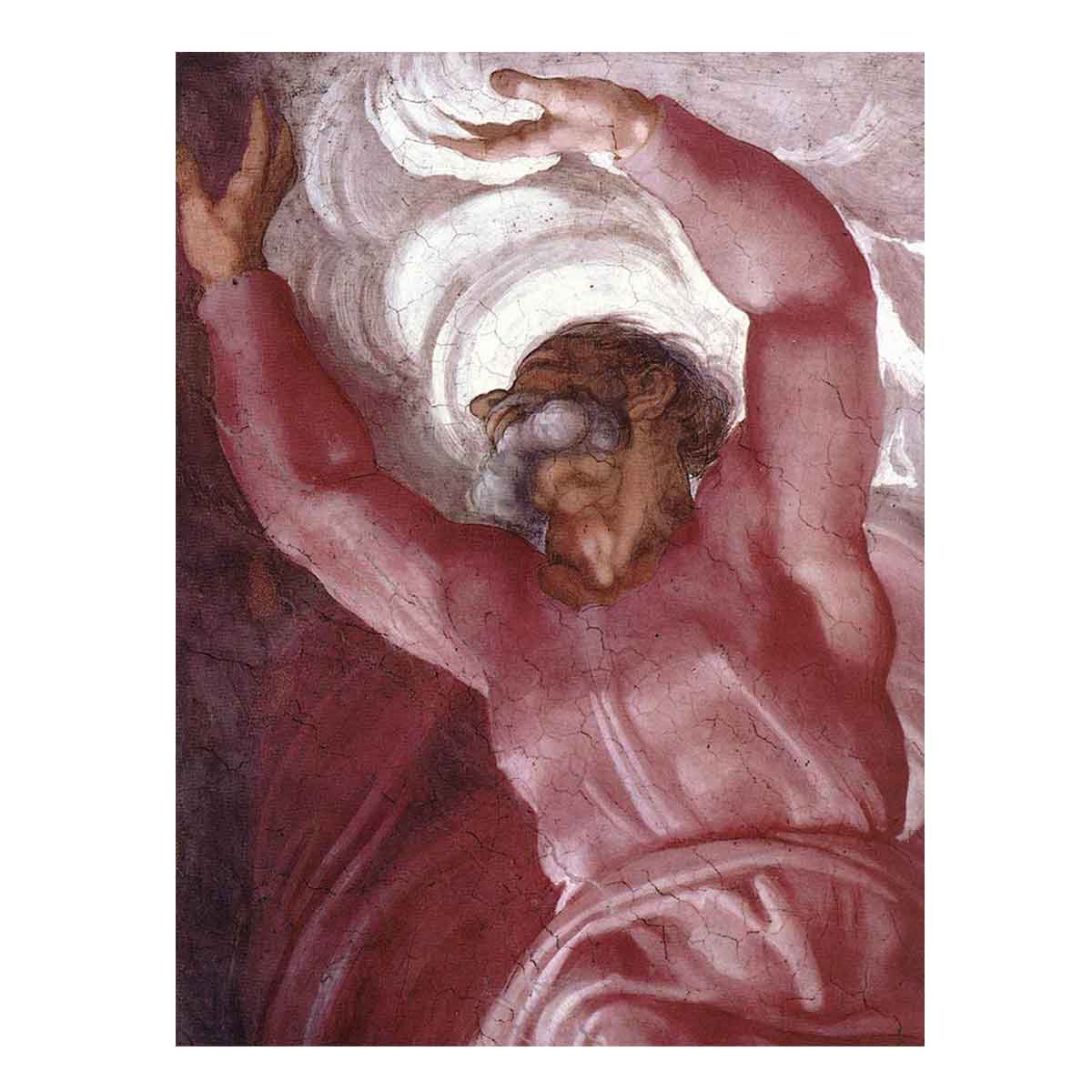 Separation of Light from Darkness (detail) By Michelangelo Buonarroti