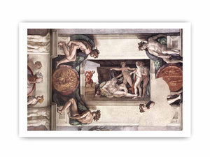 Sistine chapel ceiling: bay 1 By Michelangelo Buonarroti