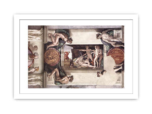 Sistine chapel ceiling: bay 1 By Michelangelo Buonarroti