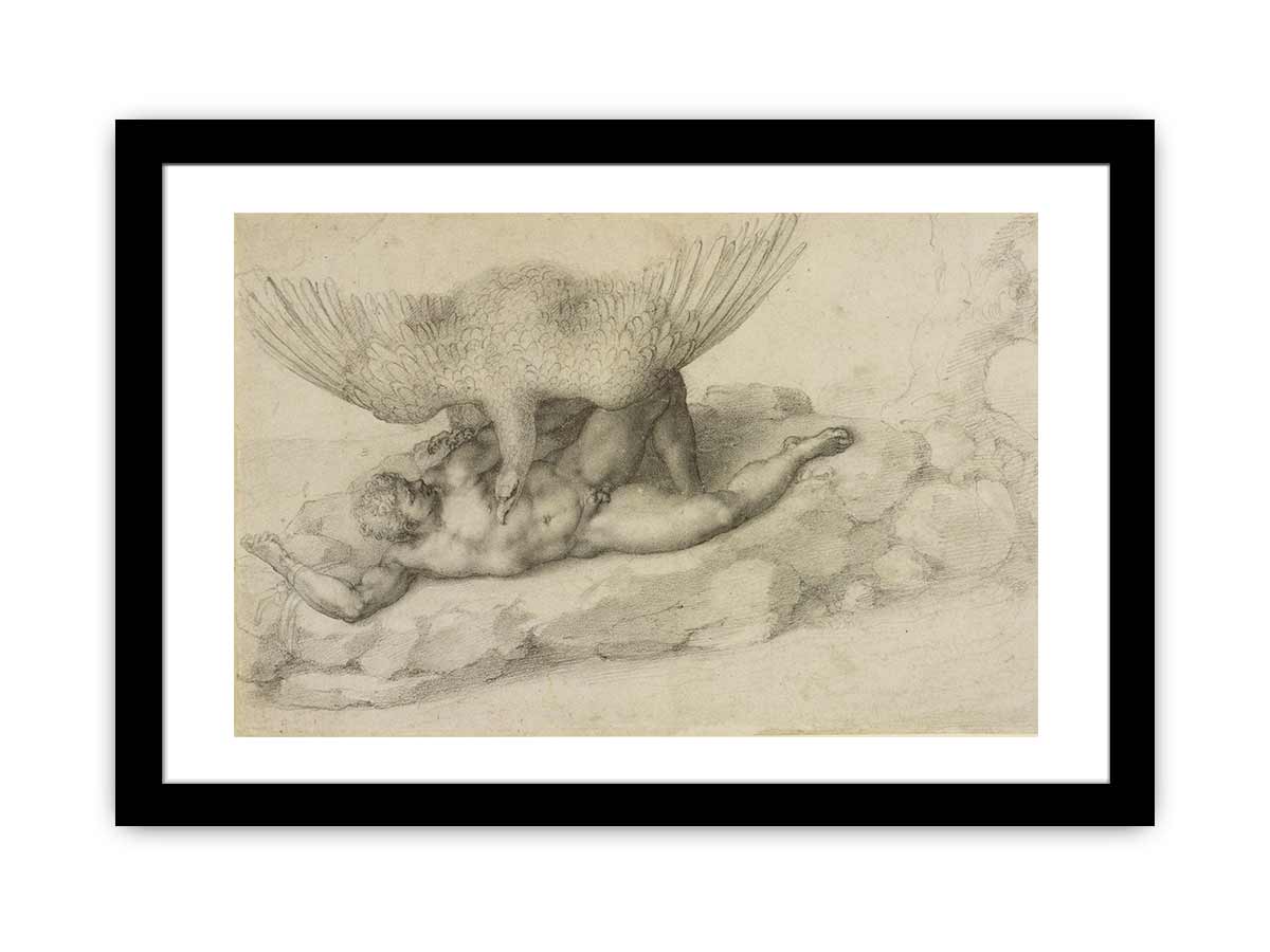 Tityus By Michelangelo Buonarroti