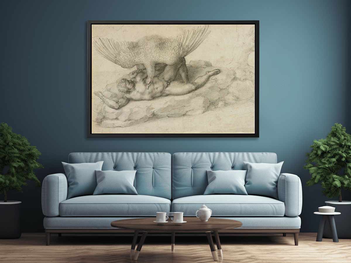 Tityus By Michelangelo Buonarroti
