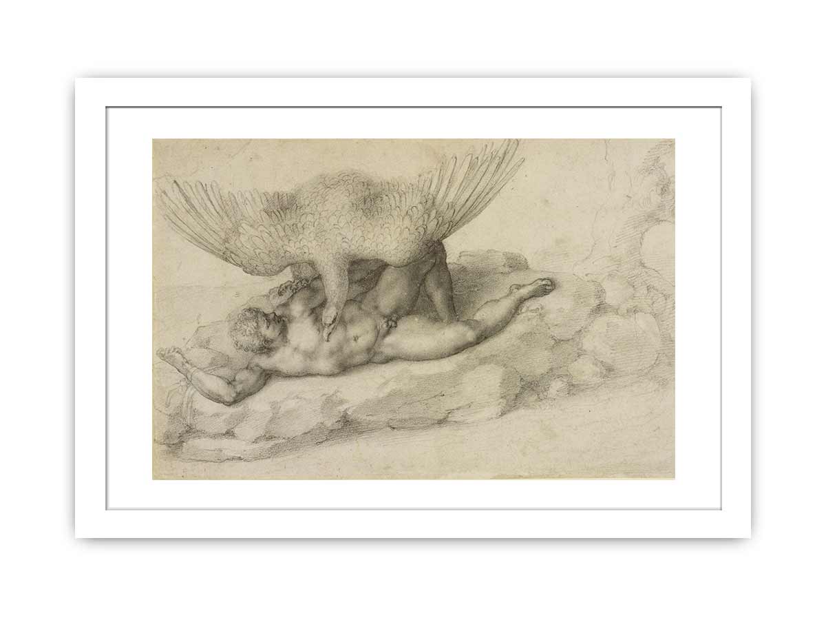 Tityus By Michelangelo Buonarroti