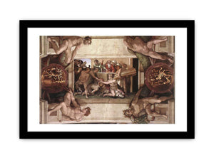 Sacrifice of Noah By Michelangelo Buonarroti