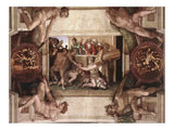 Sacrifice of Noah By Michelangelo Buonarroti artwork preview
