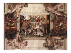 Sacrifice of Noah By Michelangelo Buonarroti