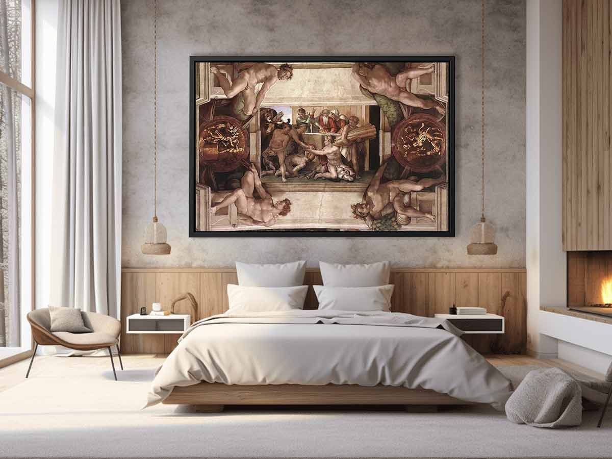 Sacrifice of Noah By Michelangelo Buonarroti