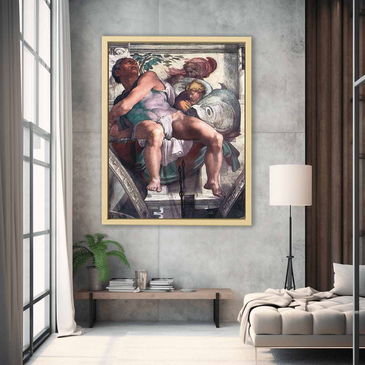 Jonah By Michelangelo Buonarroti