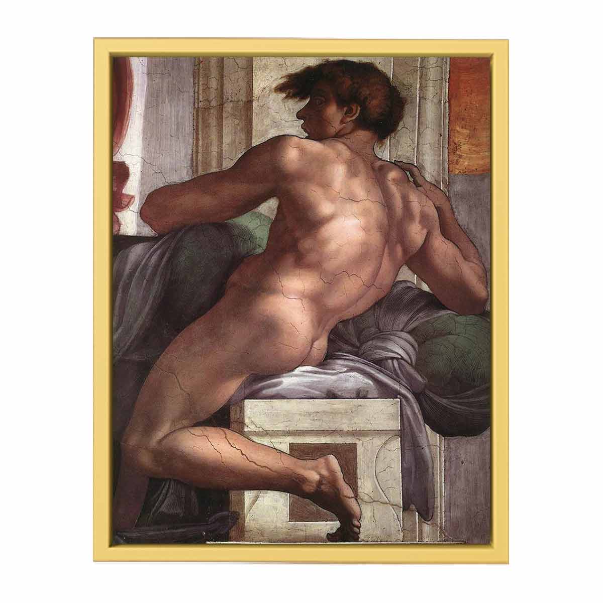 Ignudo By Michelangelo Buonarroti