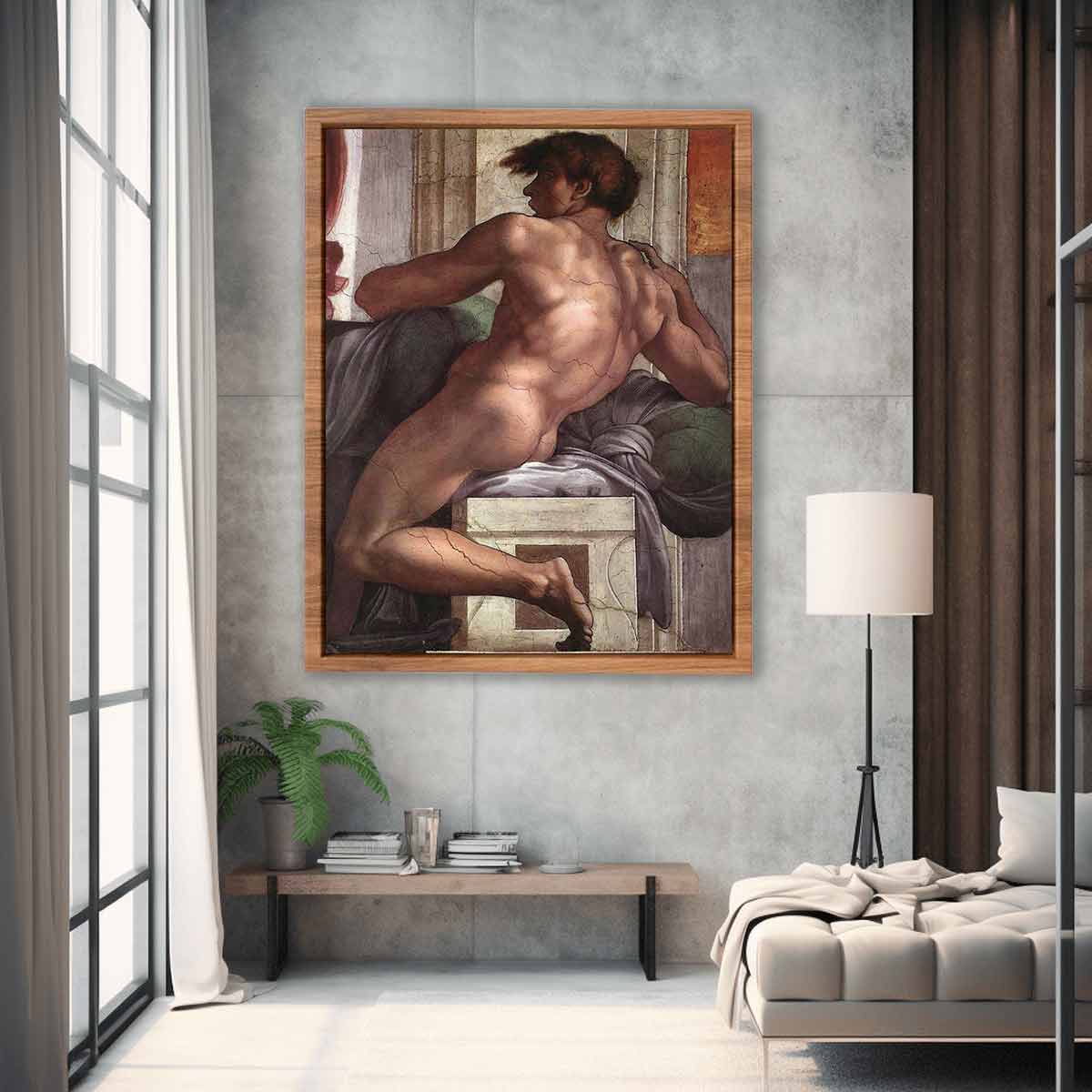 Ignudo By Michelangelo Buonarroti