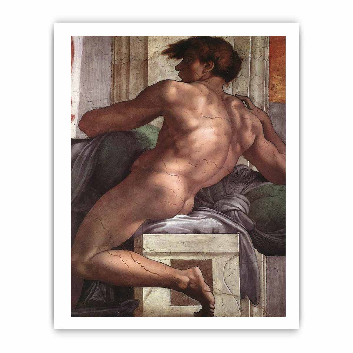 Ignudo By Michelangelo Buonarroti