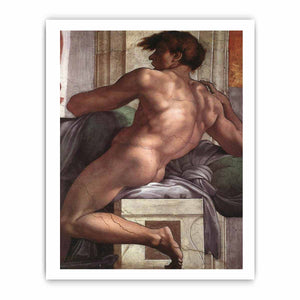 Ignudo By Michelangelo Buonarroti
