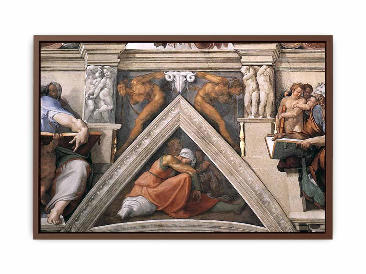 The ceiling (detail) By Michelangelo Buonarroti