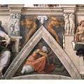 Ceiling of the Sistine Chapel [detail]