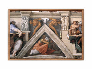The ceiling (detail) By Michelangelo Buonarroti