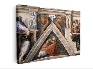 The ceiling (detail) By Michelangelo Buonarroti