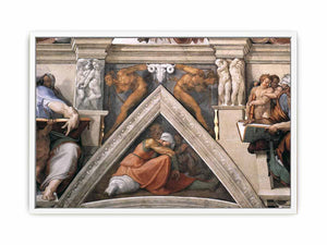 The ceiling (detail) By Michelangelo Buonarroti