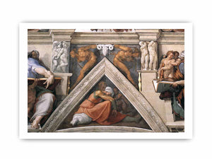 The ceiling (detail) By Michelangelo Buonarroti