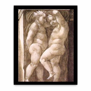 Putti By Michelangelo Buonarroti