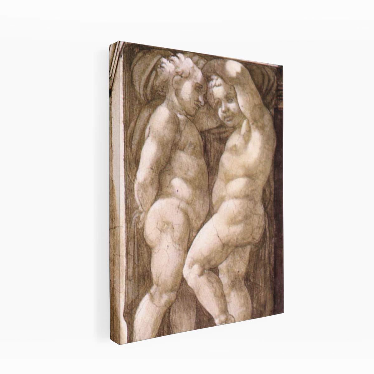 Putti By Michelangelo Buonarroti