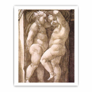 Putti By Michelangelo Buonarroti