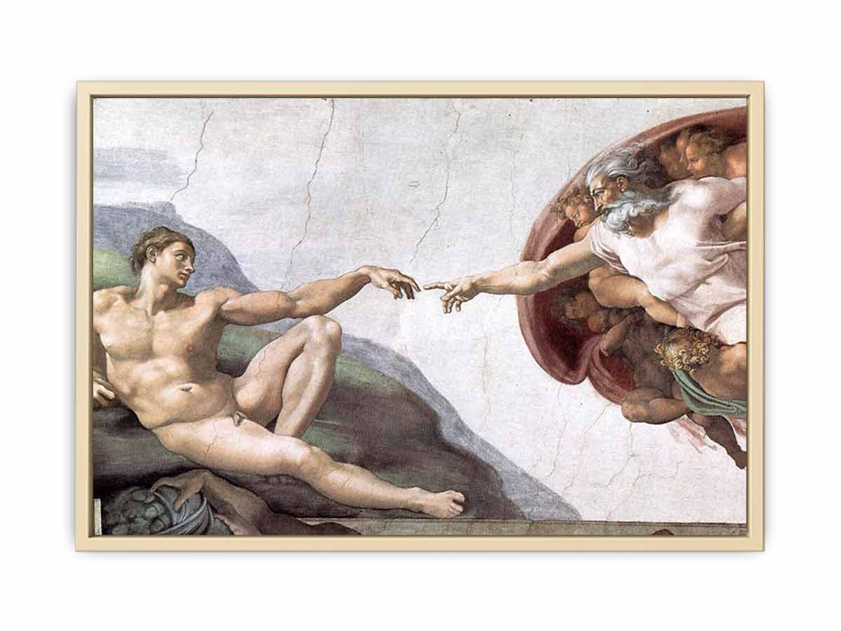 Creation of Adam By Michelangelo Buonarroti
