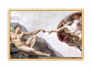 Creation of Adam By Michelangelo Buonarroti