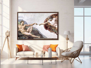 Creation of Adam By Michelangelo Buonarroti