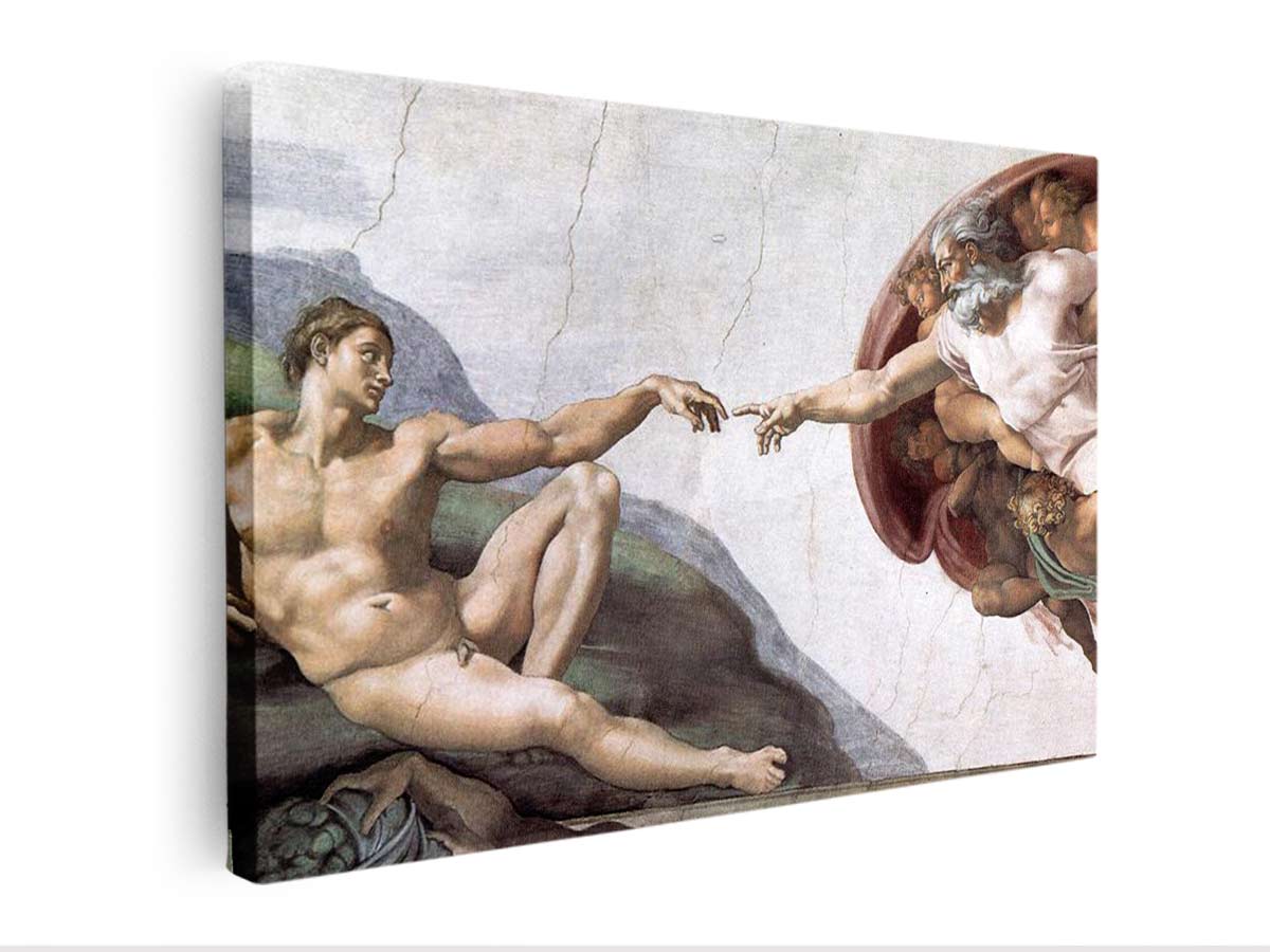 Creation of Adam By Michelangelo Buonarroti