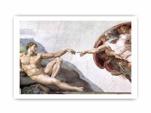 Creation of Adam By Michelangelo Buonarroti