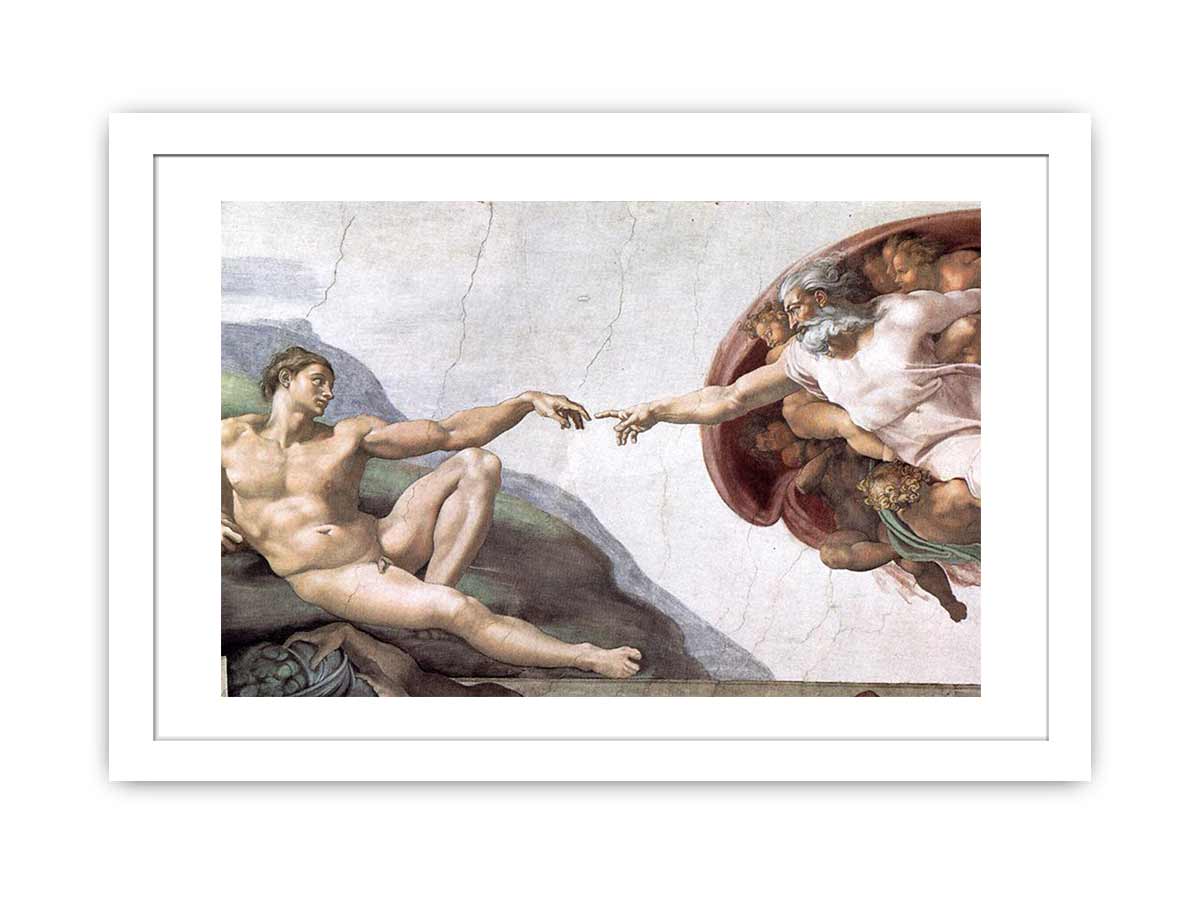 Creation of Adam By Michelangelo Buonarroti