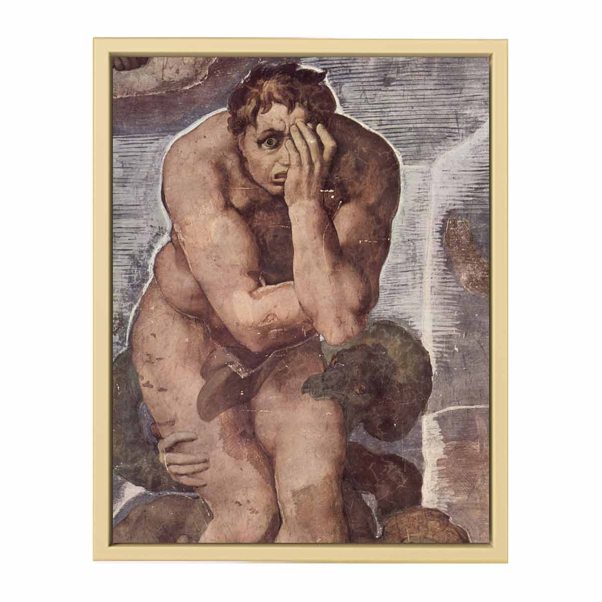 The Last Judgment By Michelangelo Buonarroti