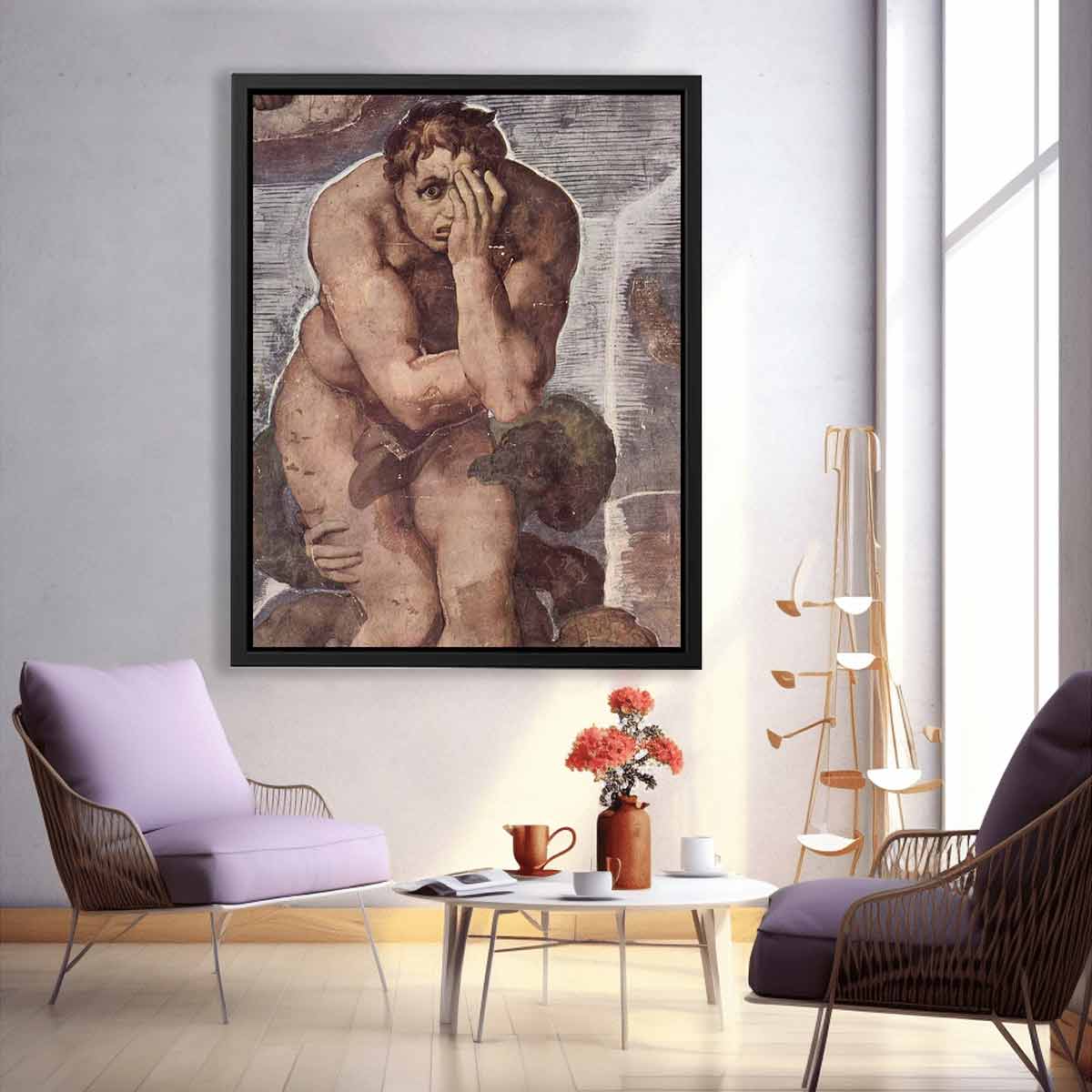 The Last Judgment By Michelangelo Buonarroti