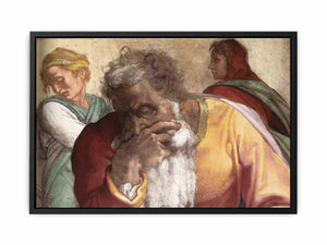 Jeremiah (detail) By Michelangelo Buonarroti
