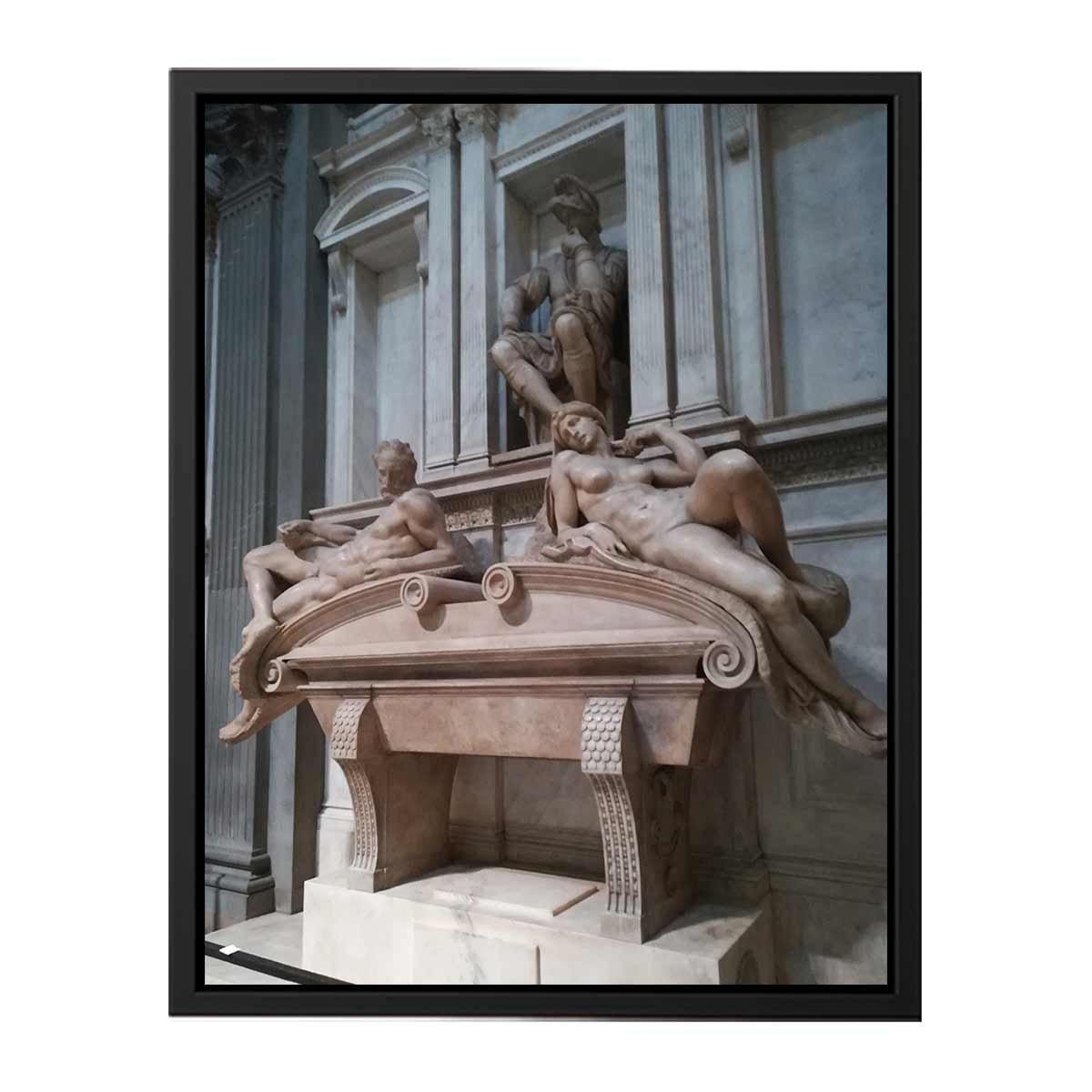 Tomb of Lorenzo de' Medici: Dawn By Michelangelo Buonarroti