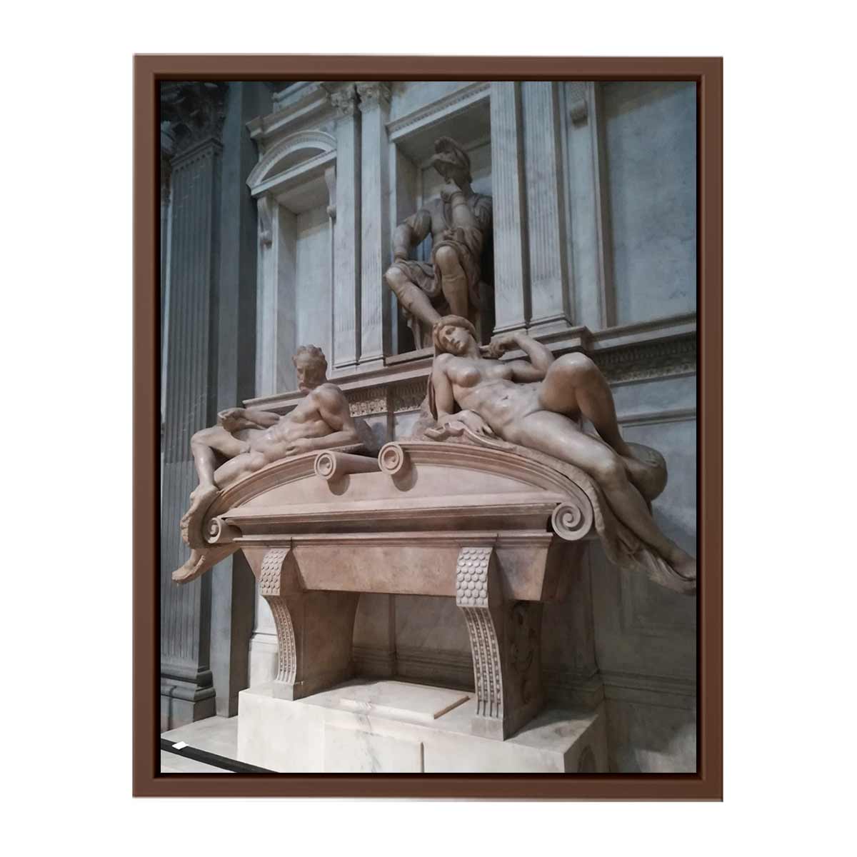 Tomb of Lorenzo de' Medici: Dawn By Michelangelo Buonarroti
